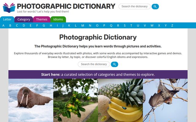Photographic Dictionary screenshot